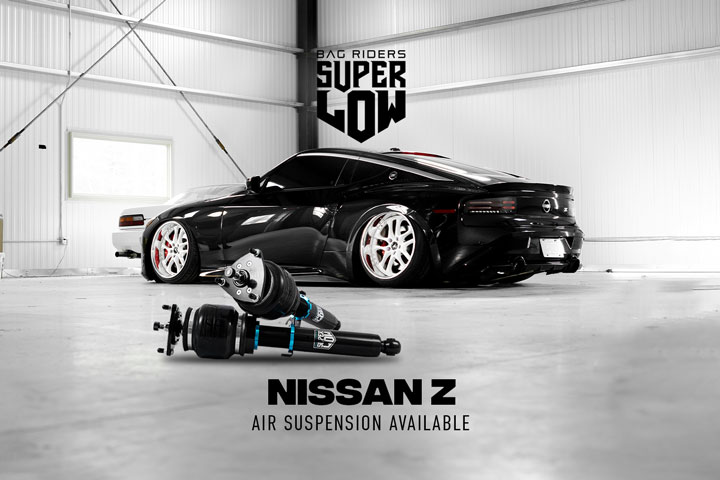 Nissan Z Super Low Air Ride Kit Available Now!