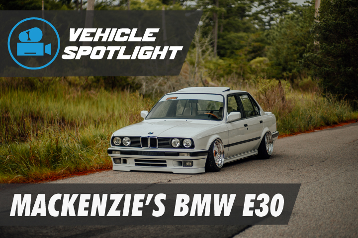 Bagged BMW E30 With Air Lift Performance 3P Suspension - Vehicle Spotlights 
