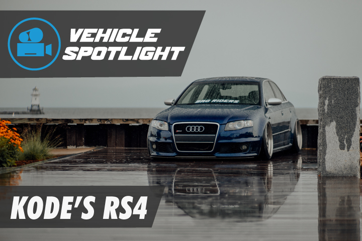 Audi B7 RS4 Bagged With Air Lift 3P - Vehicle Spotlights 